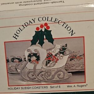 Oneida Silver Holiday Decor Sleigh